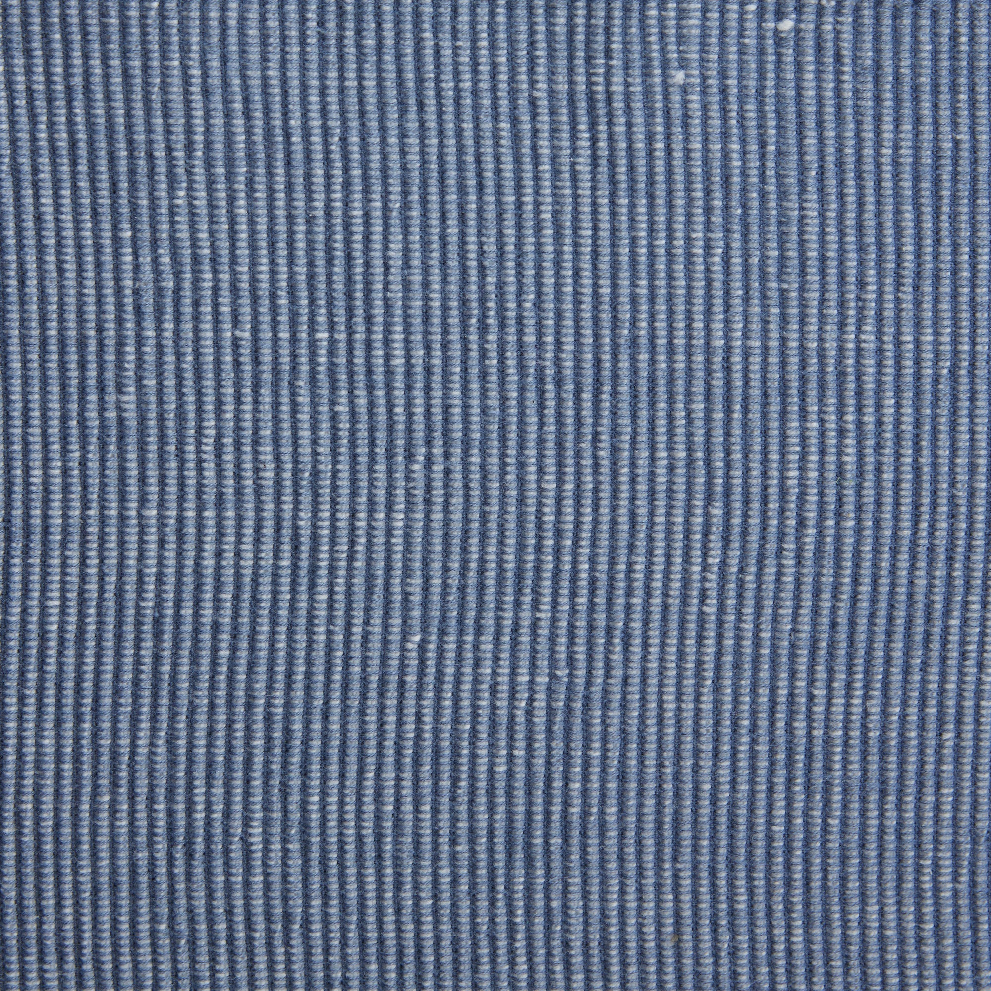 Stonewash Blue/white 2-tone Ribbed Placemats, Set of 6 - Placemats