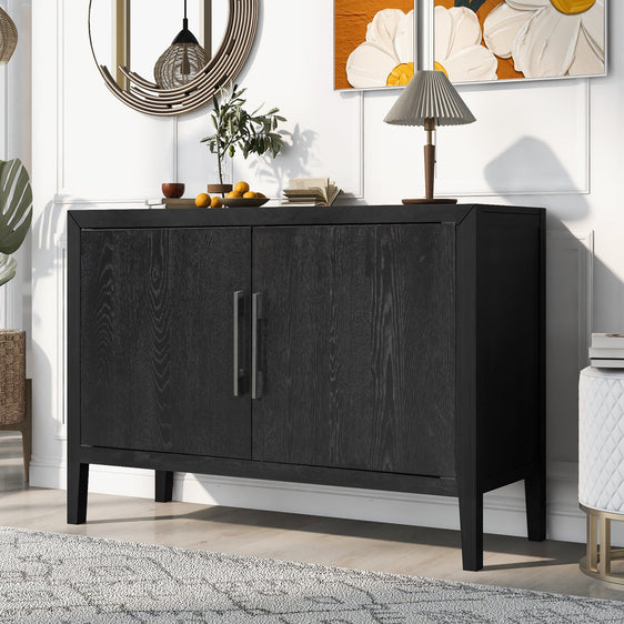 Storage-Cabinet-with-2-Metal-handles-and-2-Doors-Buffets/Sideboards