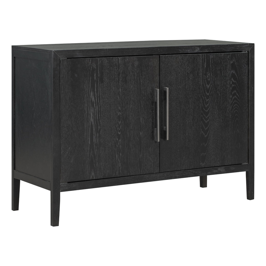 Storage Cabinet with 2 Metal handles and 2 Doors - Buffets/Sideboards
