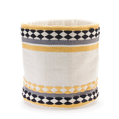 Striped Cotton Basket, Set of 2 - Decor