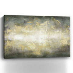 Sunrise Abstract Grey Neutral landscape Canvas Giclee - Wall Art