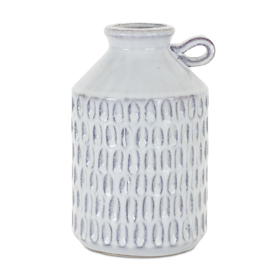 Terra Cotta Vase with Handle 8.25" - Vases