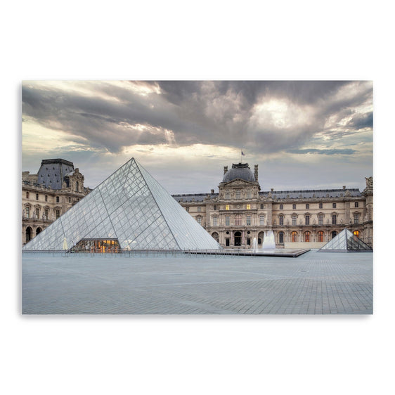 The-Louvre-Palace-Museum-Ii-Canvas-Giclee-Wall-Art-Wall-Art
