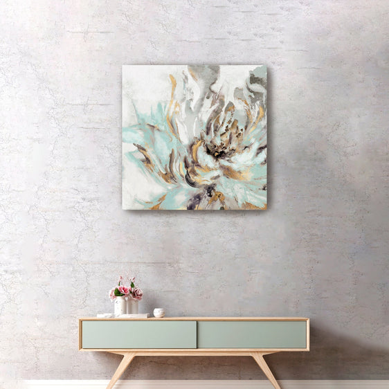 Touch of Teal II Canvas Giclee - Wall Art
