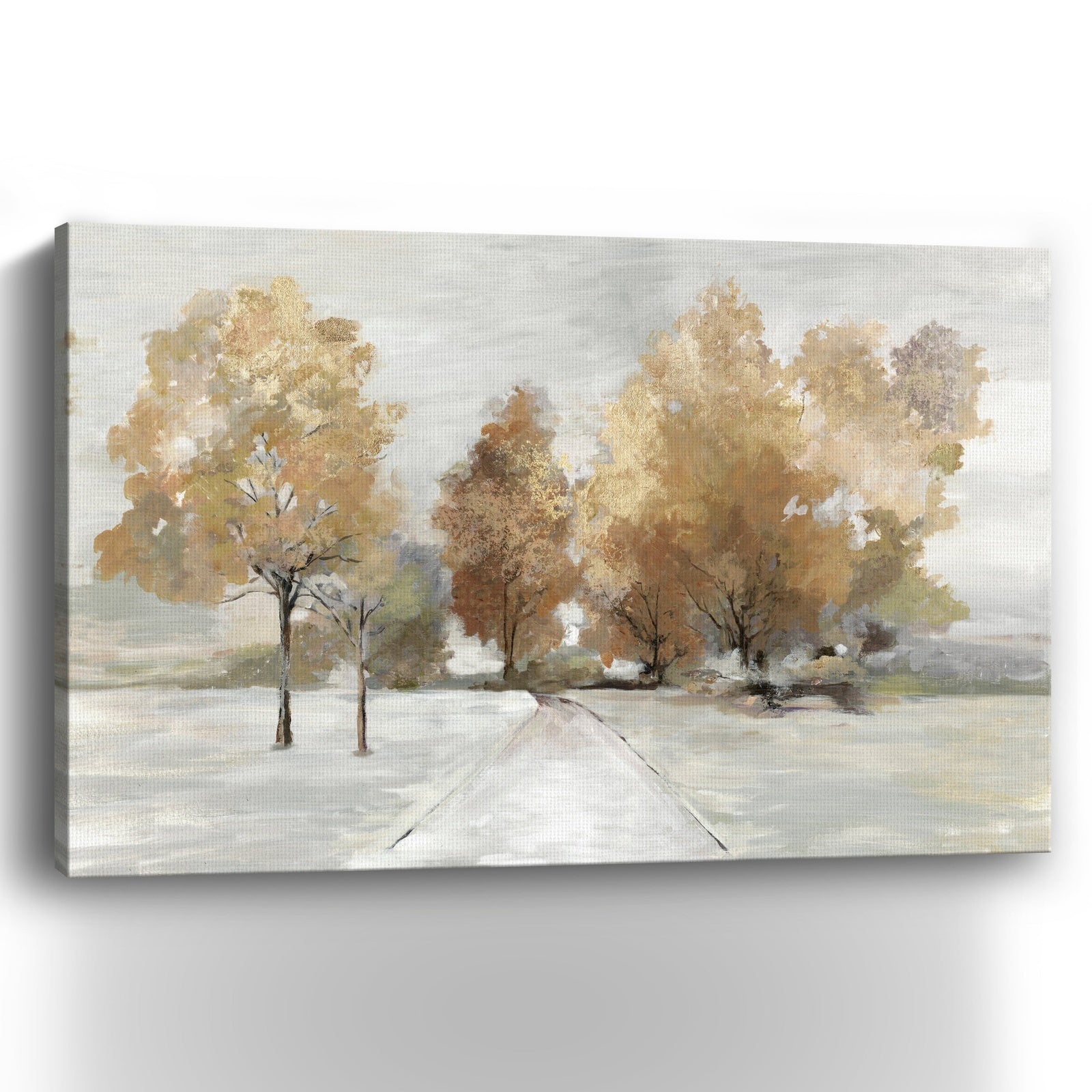 Trail Under The Trees Canvas Giclee - Wall Art