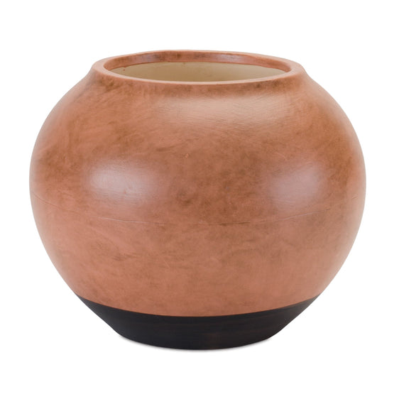 Two Tone Ceramic Vase 8.75" - Vases