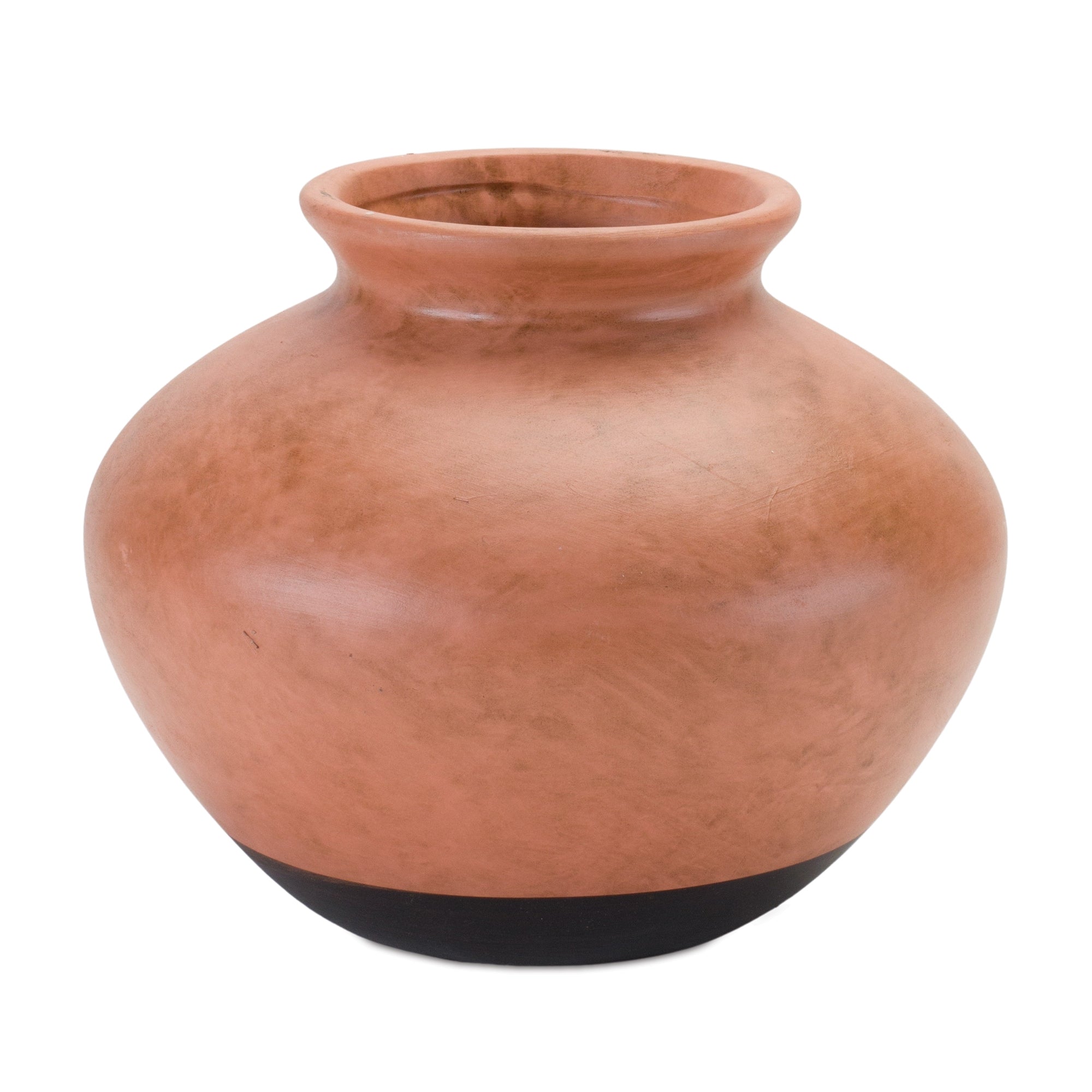 Two Tone Ceramic Vase 9" - Vases