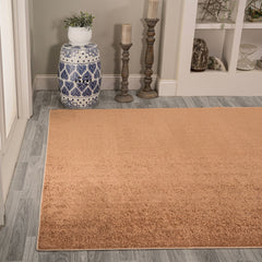Twyla Classic Solid Low-Pile Machine-Washable Area Rug - Rugs