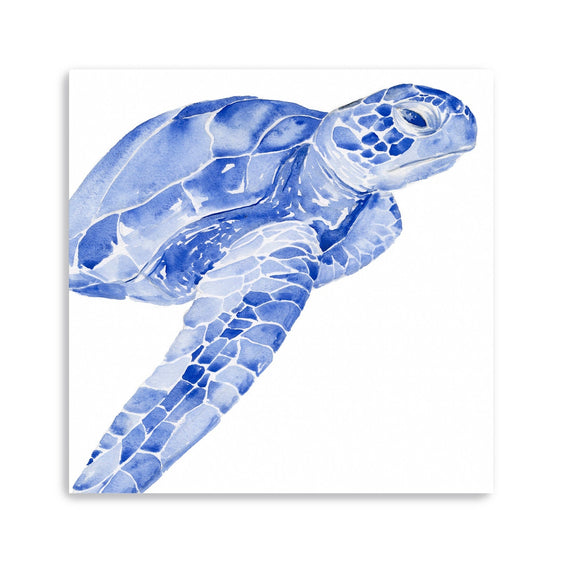 Ultramarine-Sea-Turtle-Ii-Canvas-Giclee-Wall-Art-Wall-Art