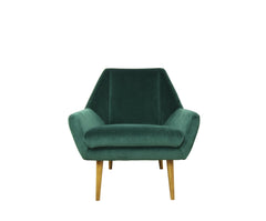Upholstered Flared Arms Accent Chair - Accent Chairs