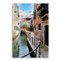 Venetian Canale #8 Canvas Giclee - Wall Art