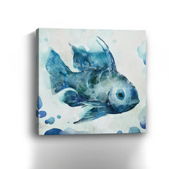 Watercolor Sea Creatures I Canvas Giclee - Wall Art