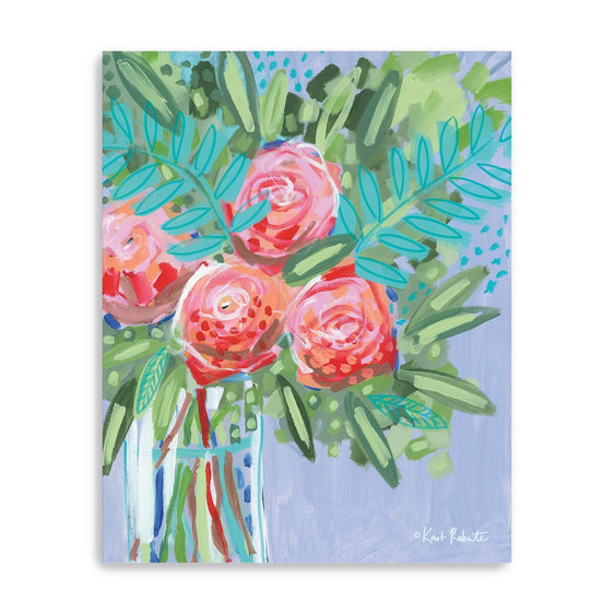 We Can Choose to Bloom Canvas Giclee - Wall Art