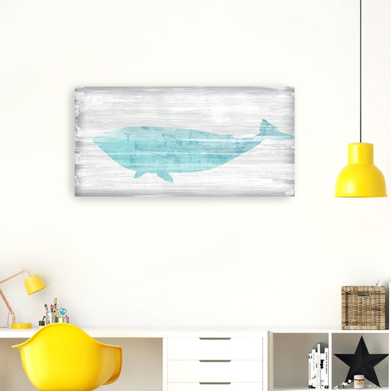 Weathered Whale II Canvas Giclee - Wall Art