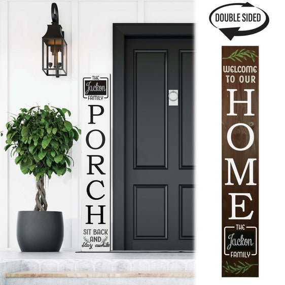 Welcome-To-Our-Home/Porch-Reversible-Porch-Porch-Sign