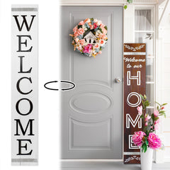Welcome To Our Home/Welcome Reversible Porch Sign - Porch Sign