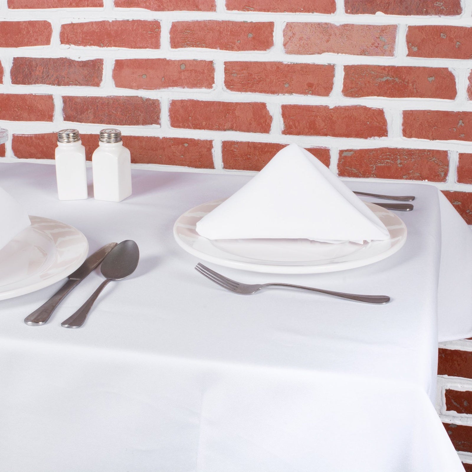 White Commercial Quality 18x18 Napkins, Set of 6 - Napkins