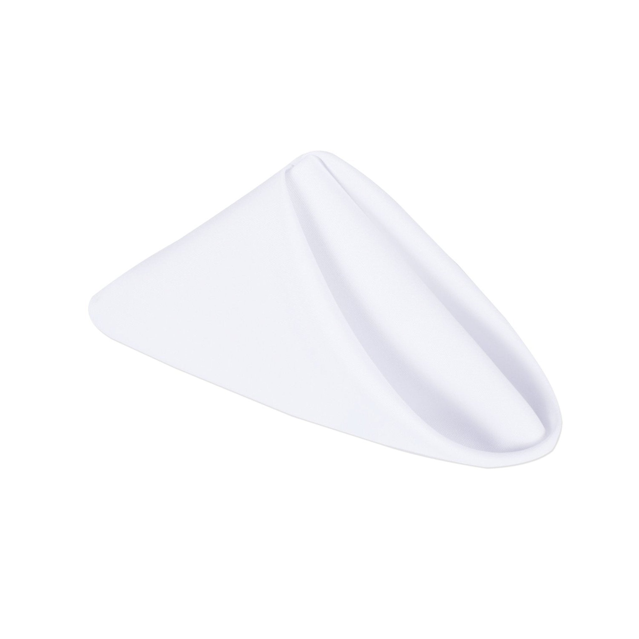 White Commercial Quality 18x18 Napkins, Set of 6 - Napkins
