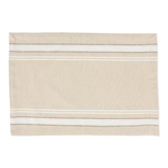 White French Stripe Placemats, Set of 6 - Placemats