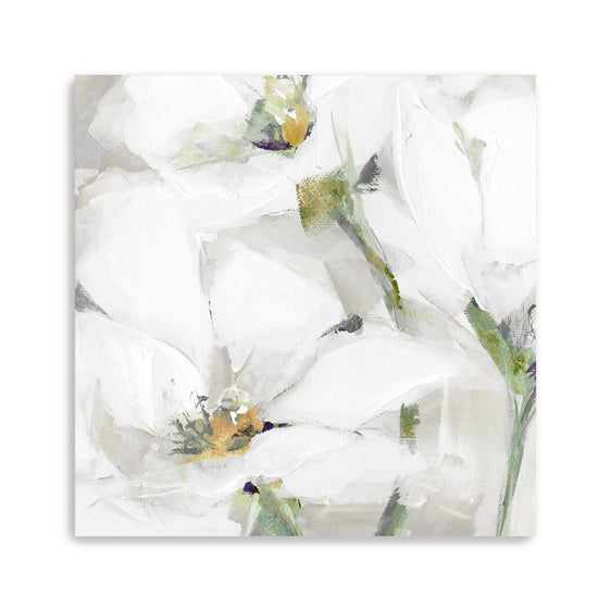 White Purity Canvas Giclee - Wall Art