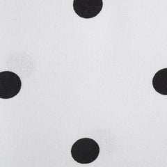 White/black Polka Dot Napkins, Set of 4 - Napkins