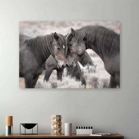Wild Horses Canvas Giclee - Wall Art