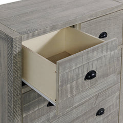 Windsor 5-Drawer Chest of Drawers, Driftwood Gray - Children's Furniture