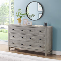 Windsor-Driftwood-Gray-6-Drawer-Double-Dresser-Children's-Furniture