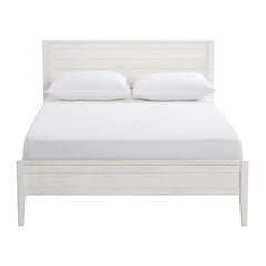 Windsor Gray 3-Piece Bedroom Set with Slat Full Bed and 2 Nightstands - Children's Furniture