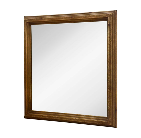 Wood Farmhouse Framed Accent Mirror - Mirrors