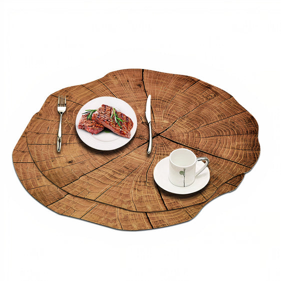 Wood-Placemats,-Set-of-4-Placemats