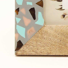 Wooden Resin Photo Frame 8'' x 10'' - Multicolor - Frames