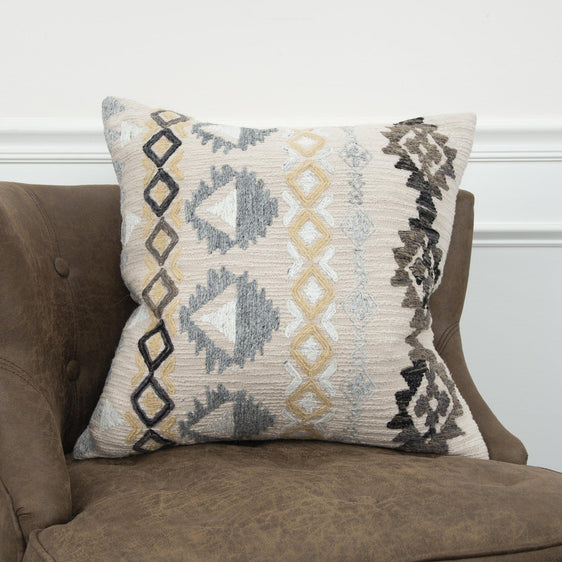 Woven-And-Embroidered-Cotton-Geometric-Decorative-Throw-Pillow-Decorative-Pillows