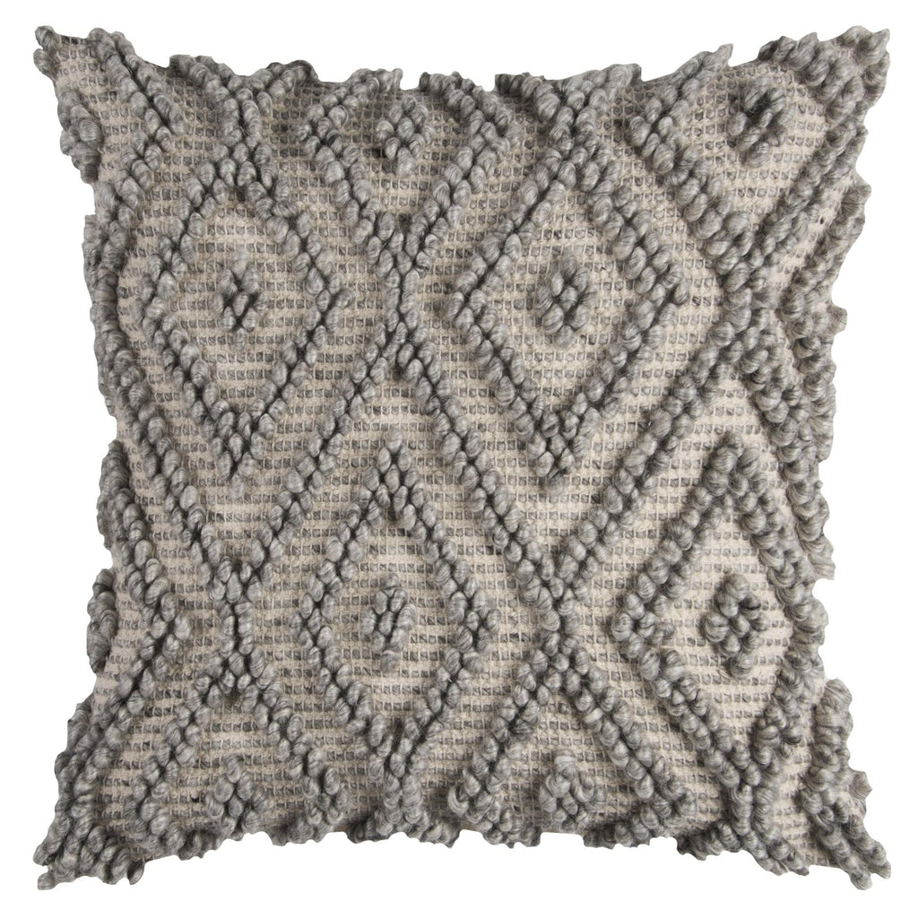 Woven Cotton Geometric Pillow Cover - Decorative Pillows