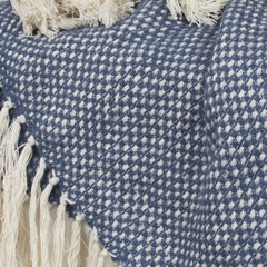 Woven Dotted 100% Cotton Throw - Throw Blankets