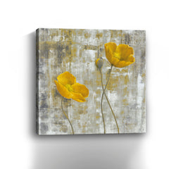 Yellow Flowers I Canvas Giclee - Wall Art
