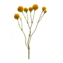 Yellow Pod Twig Spray, Set of 6 - Faux Florals