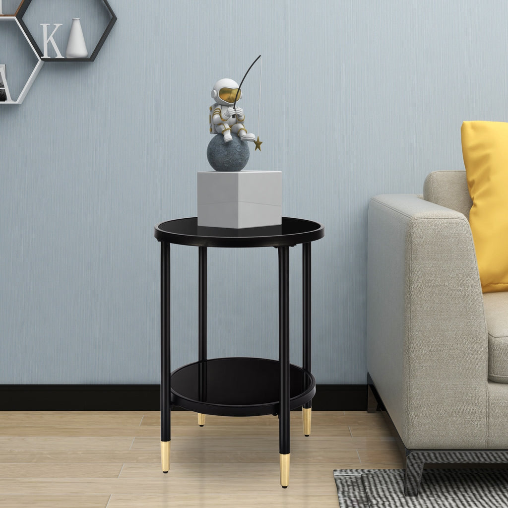 Zenith Round End Table - End Tables