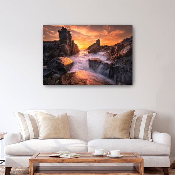 Zhang - The Edge of the World Canvas Giclee - Wall Art