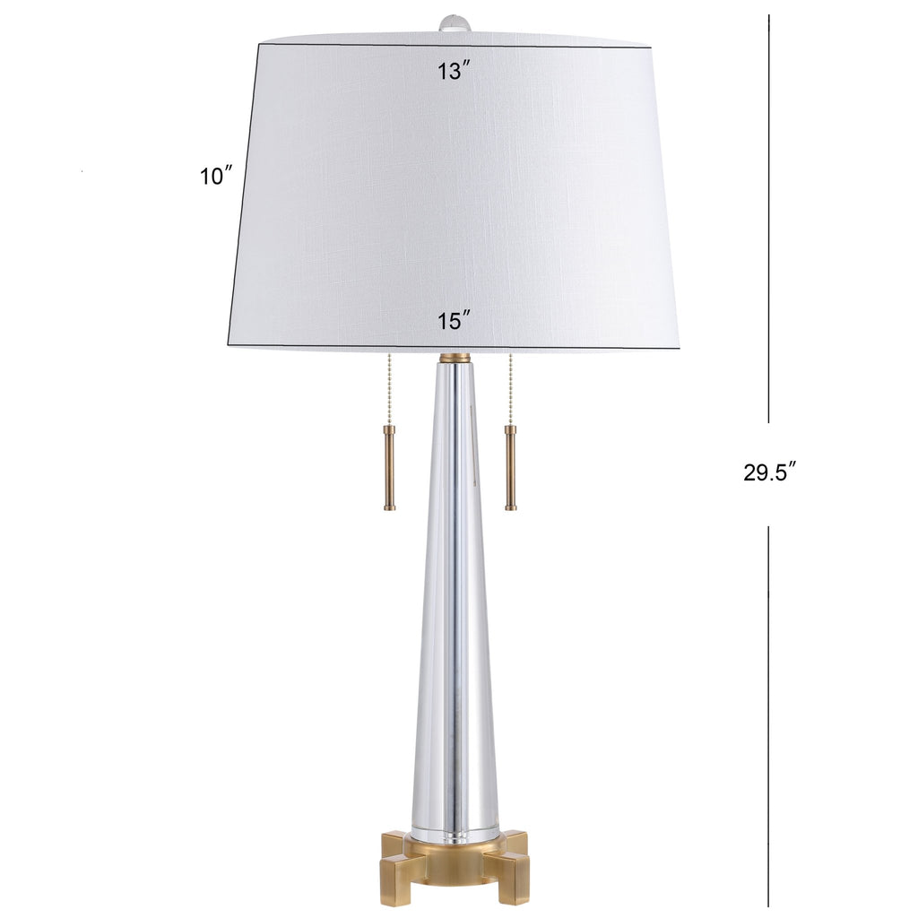 Zoe Light Crystal LED Table Lamp - Table Lamps