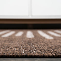 Zolak Berber Stripe Geometric Indoor/Outdoor Area Rug - Rugs